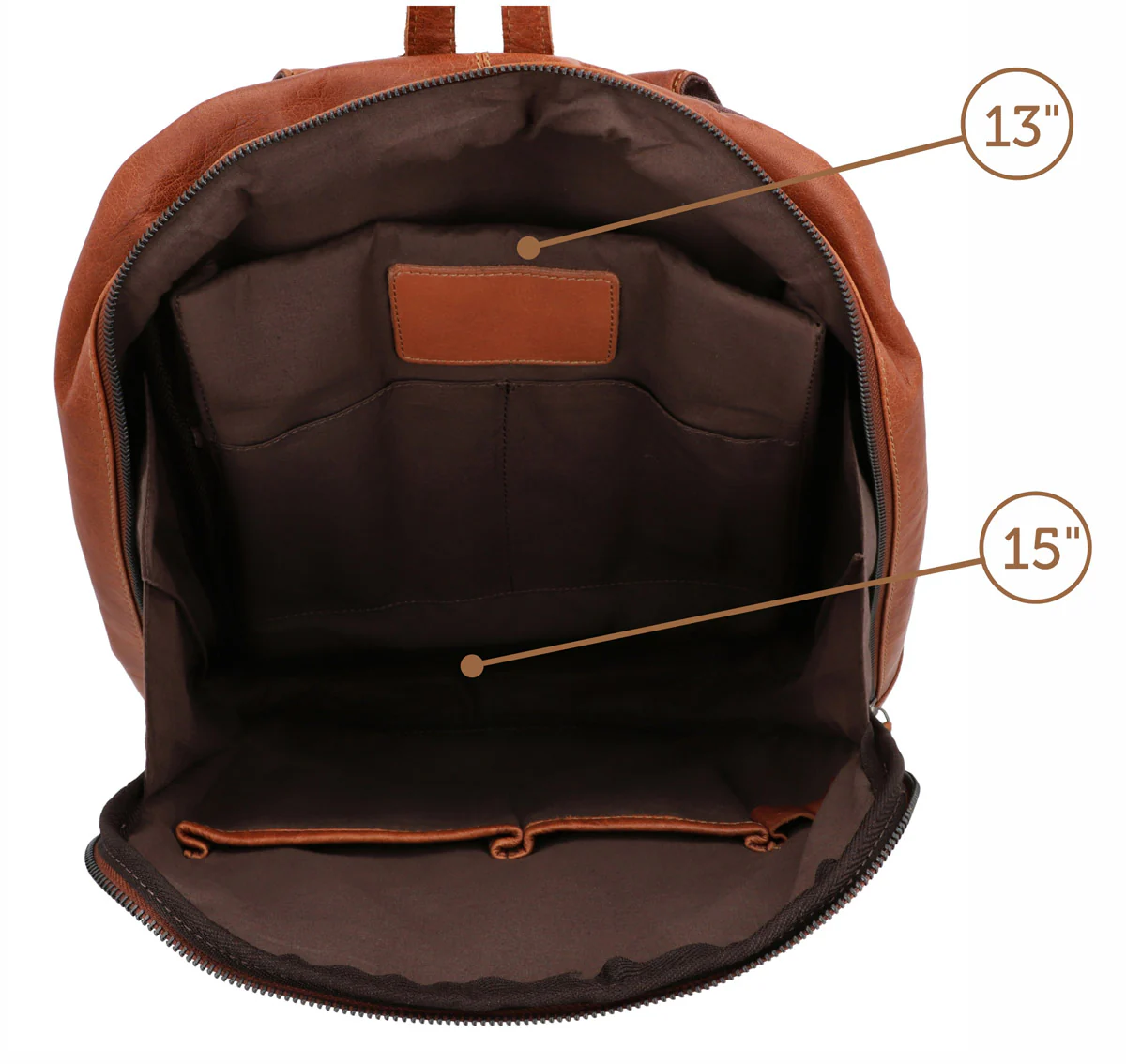Outlet Lederrucksack - Image 5