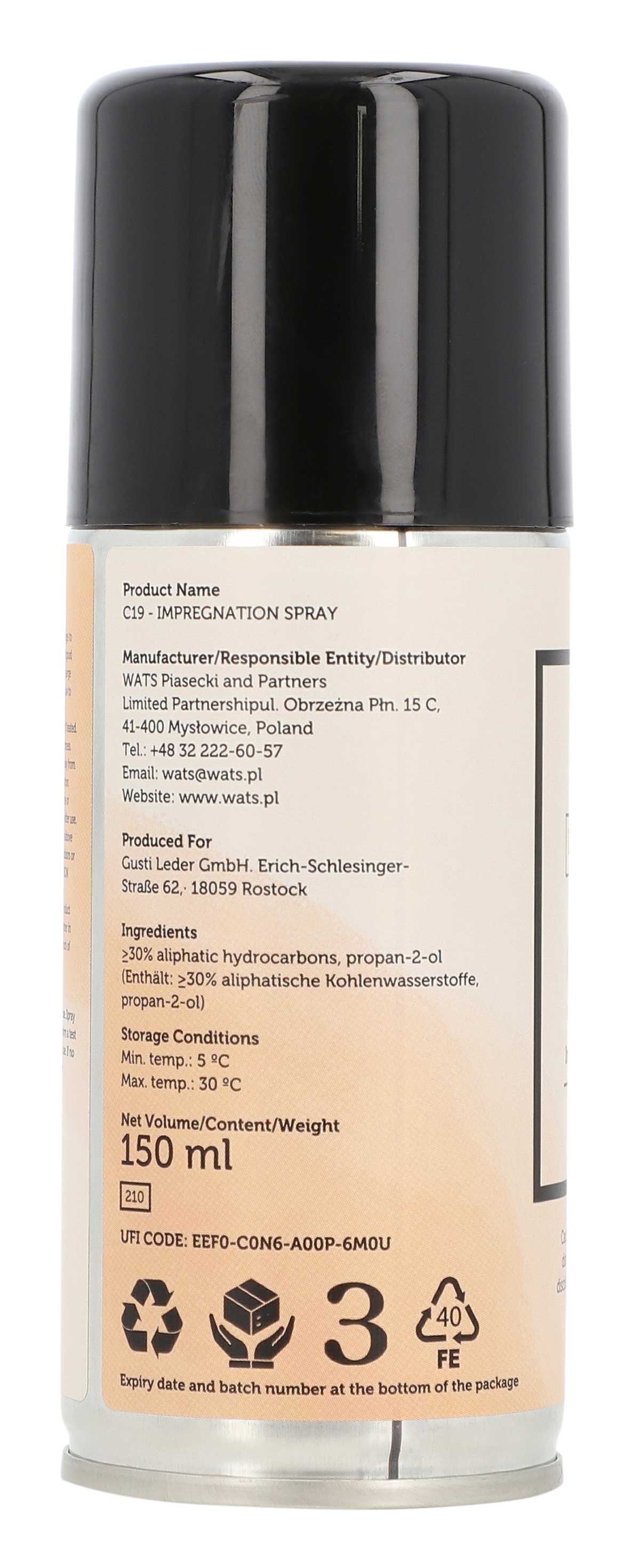 Impregnation spray 150ml - Image 7